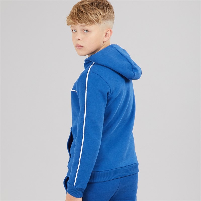 Lacoste Boys Hoodie Bleu France - Image 2