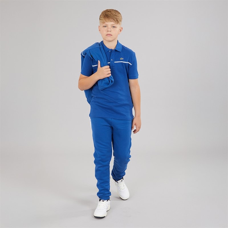 Lacoste Boys Hoodie Bleu France - Image 4