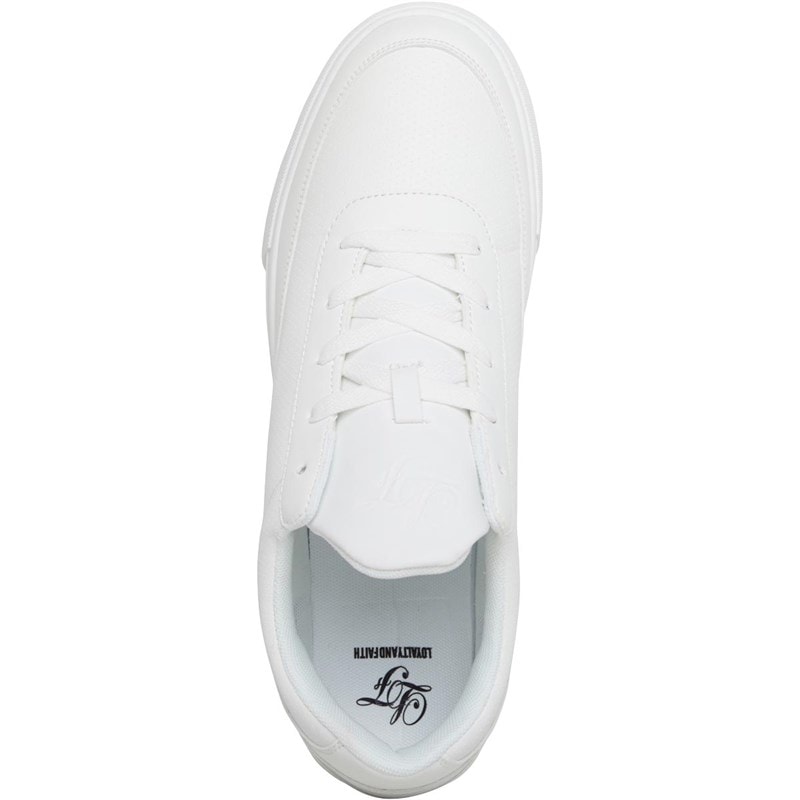 Loyalty And Faith Mens Jarrod Trainers White - Image 4
