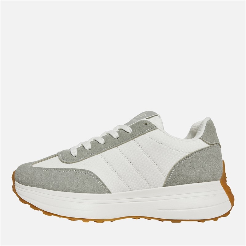 Loyalty And Faith Womens Leanna Trainers Light Grey/Off White - Image 1
