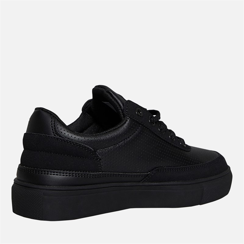 Loyalty And Faith Junior Boys Farhan Trainers Black Mono - Image 5