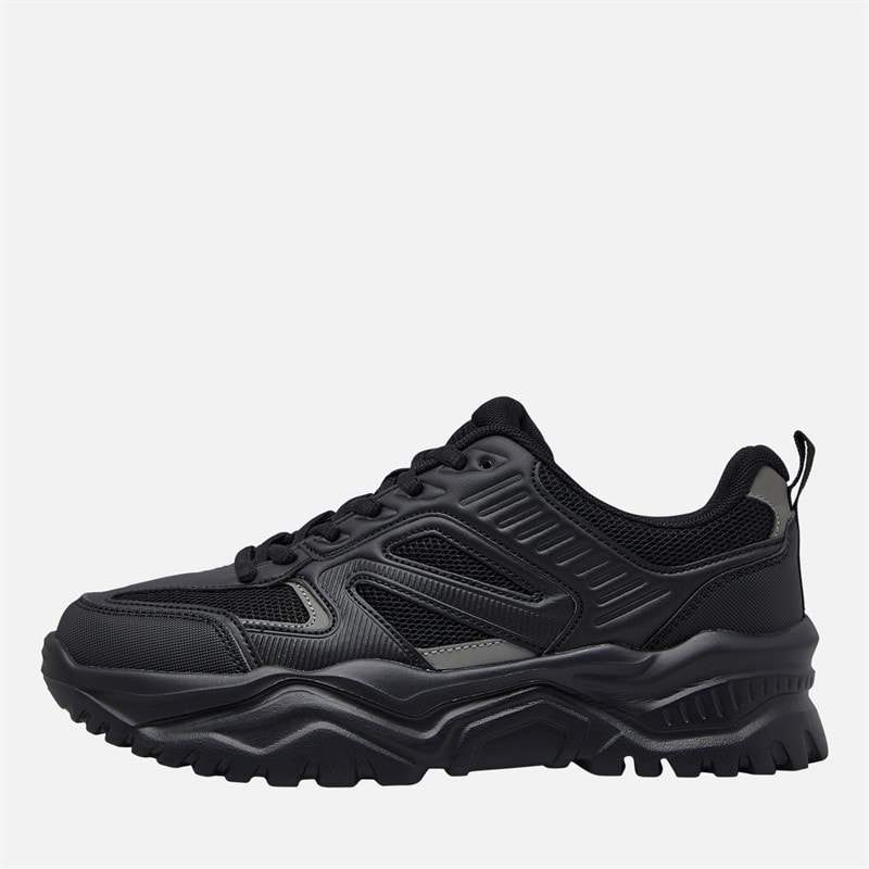 Loyalty And Faith Womens Jadewell Trainers Black/Silver - Image 2