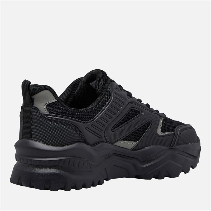 Loyalty And Faith Womens Jadewell Trainers Black/Silver - Image 5