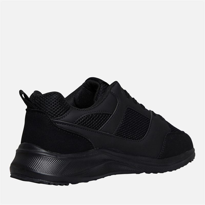 Loyalty And Faith Mens Mclean Trainers Black Mono - Image 5