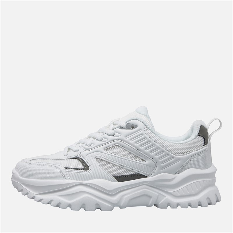 Loyalty And Faith Womens Jadewell Trainers White/Silver - Image 2