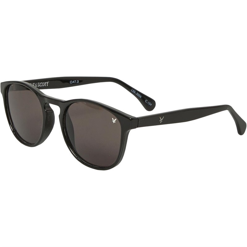 Lyle And Scott Vintage Mens Sunglasses Black - Image 3