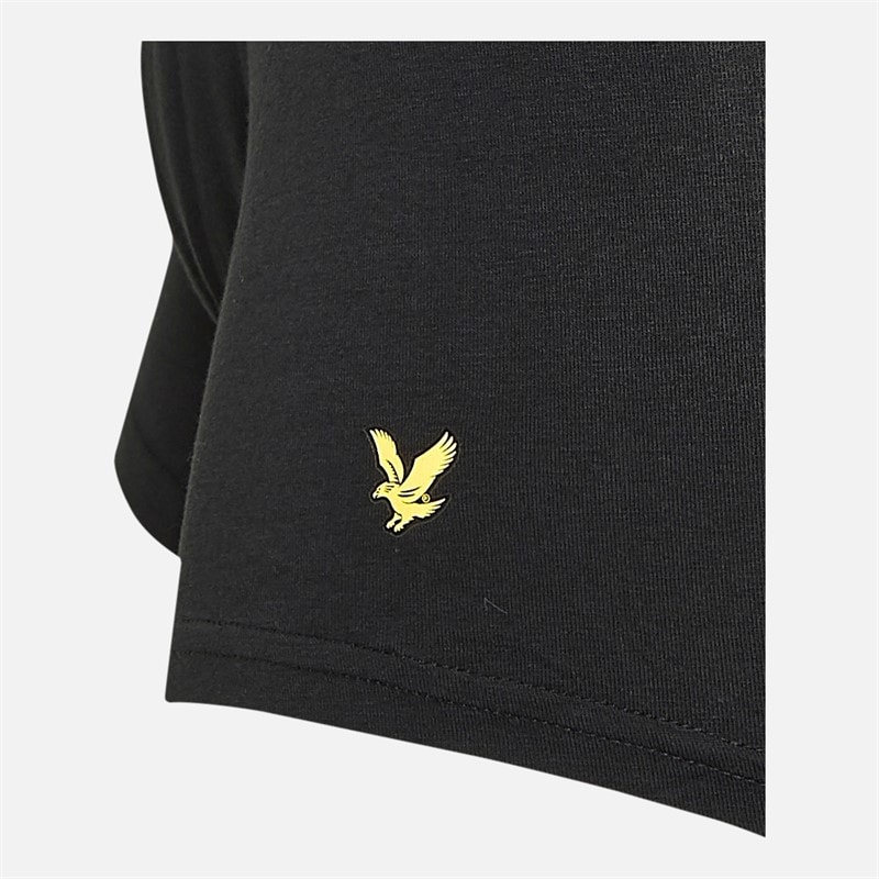 Lyle And Scott Vintage Mens Jackson Five Pack Boxer Trunks Black/Pine Grove/Grey Marl/Wine Tasting/Black - Image 2