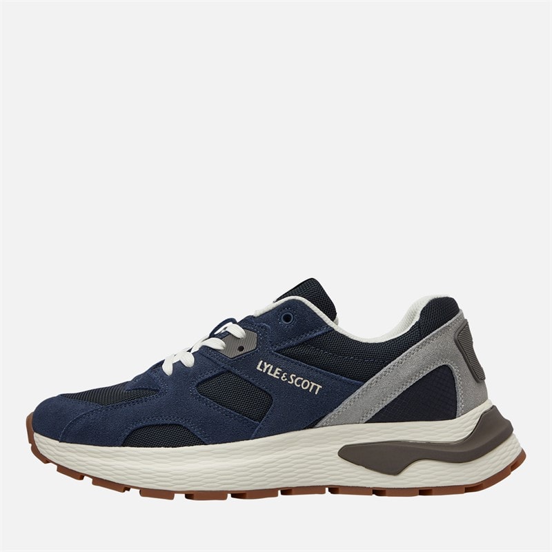 Lyle And Scott Vintage Mens Logan Trainers Blue