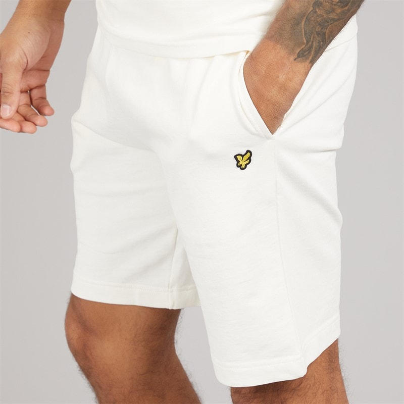 Lyle And Scott Vintage Mens Shorts Chalk - Image 3