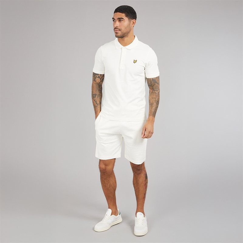 Lyle And Scott Vintage Mens Shorts Chalk - Image 4