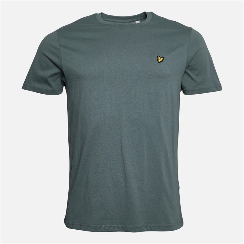 Lyle And Scott Vintage Mens Three Pack Lightweight T-Shirts Chalk/Cool Indigo/Green Mercurial - Image 2