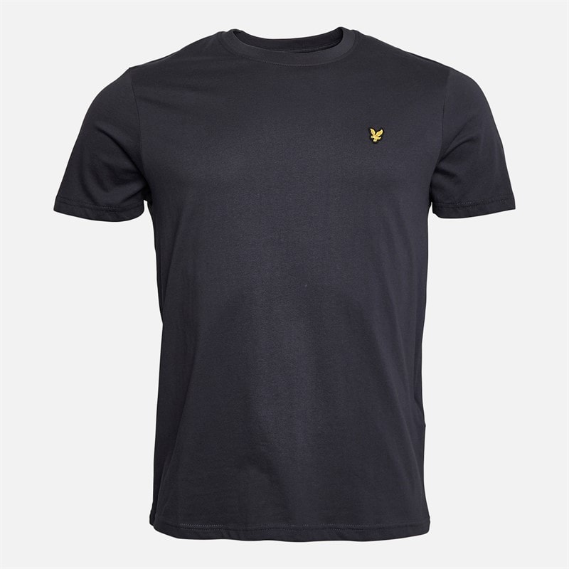Lyle And Scott Vintage Mens Three Pack Lightweight T-Shirts Charcoal/Sage Uniform/Cool Indigo - Image 2