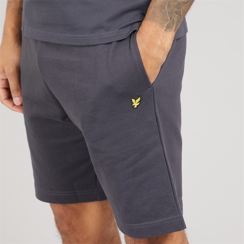 Lyle And Scott Vintage Mens Shorts Charcoal - Image 3