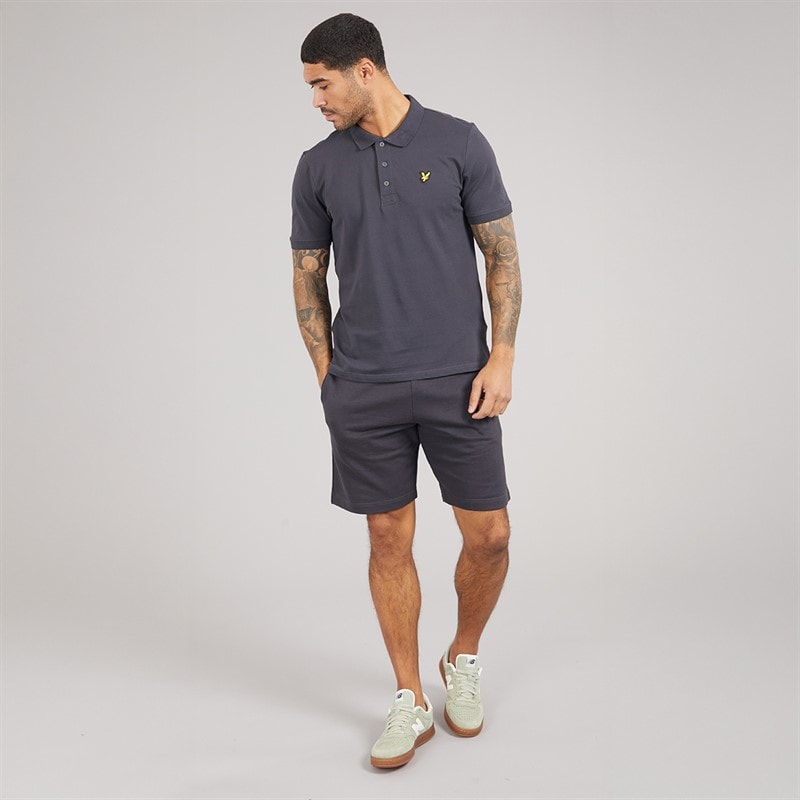 Lyle And Scott Vintage Mens Shorts Charcoal - Image 4