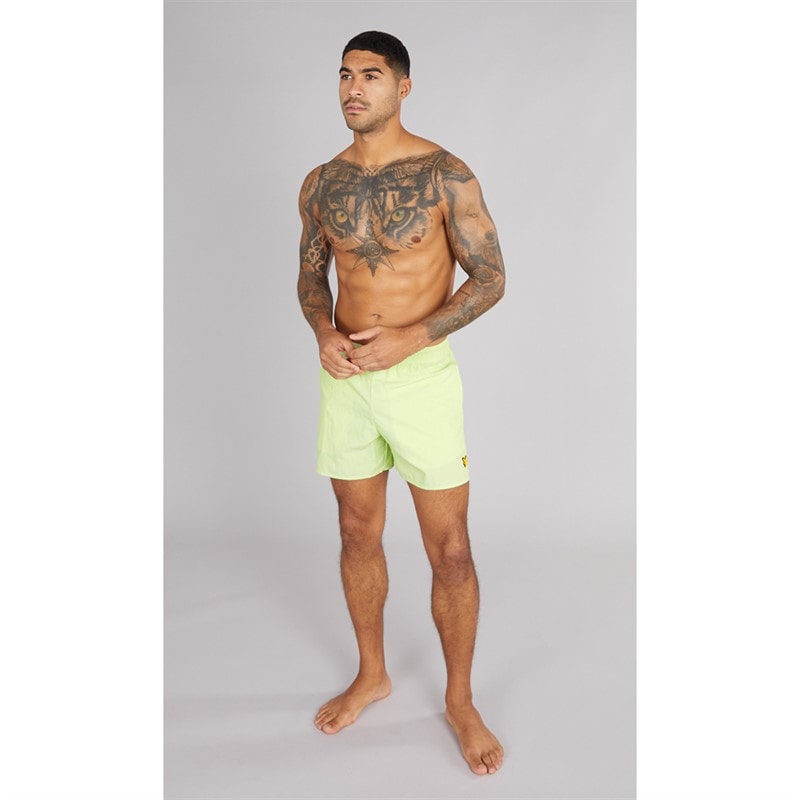 Lyle And Scott Vintage Mens Swim Shorts X671 Goalie Green - Image 3
