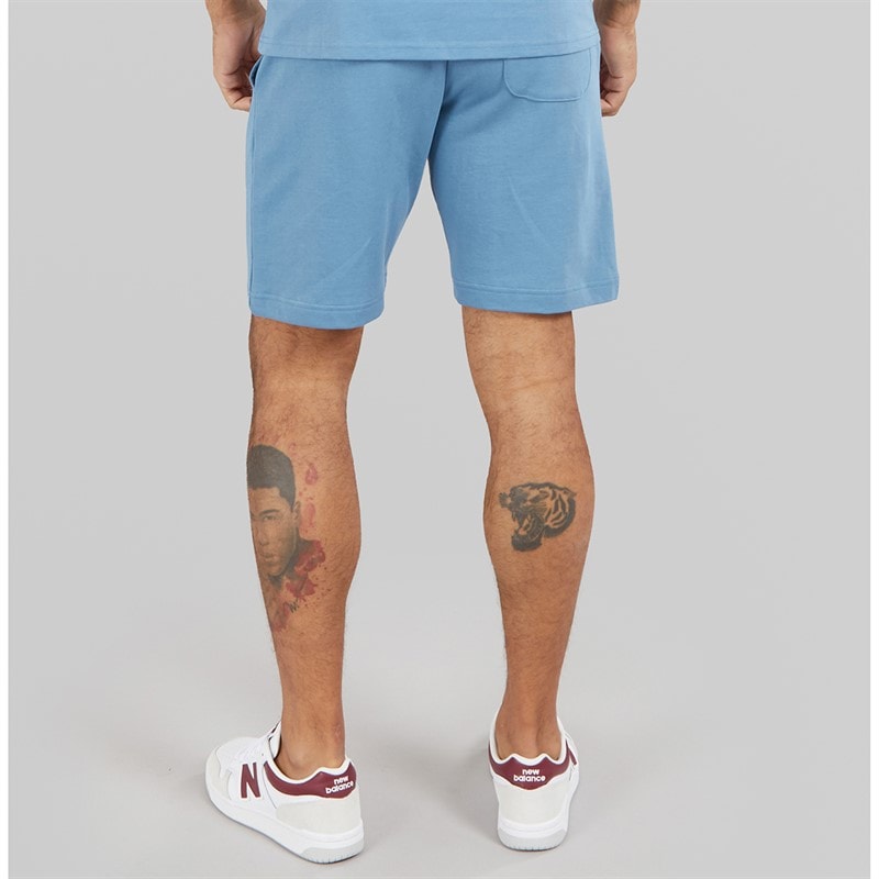 Lyle And Scott Vintage Mens Basic Sweat Shorts Ocean Sky - Image 2