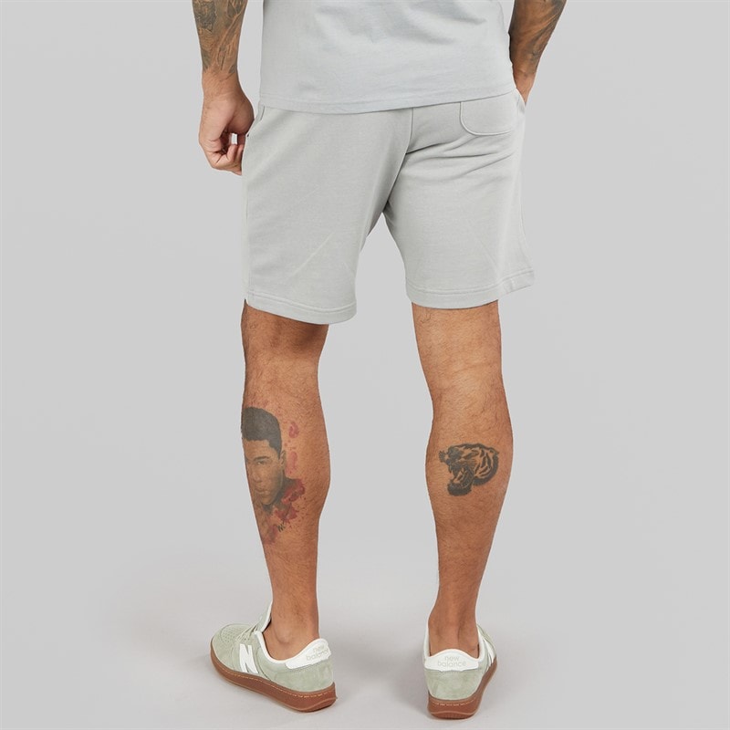 Lyle And Scott Vintage Mens Basic Sweat Shorts Cold Grey - Image 2