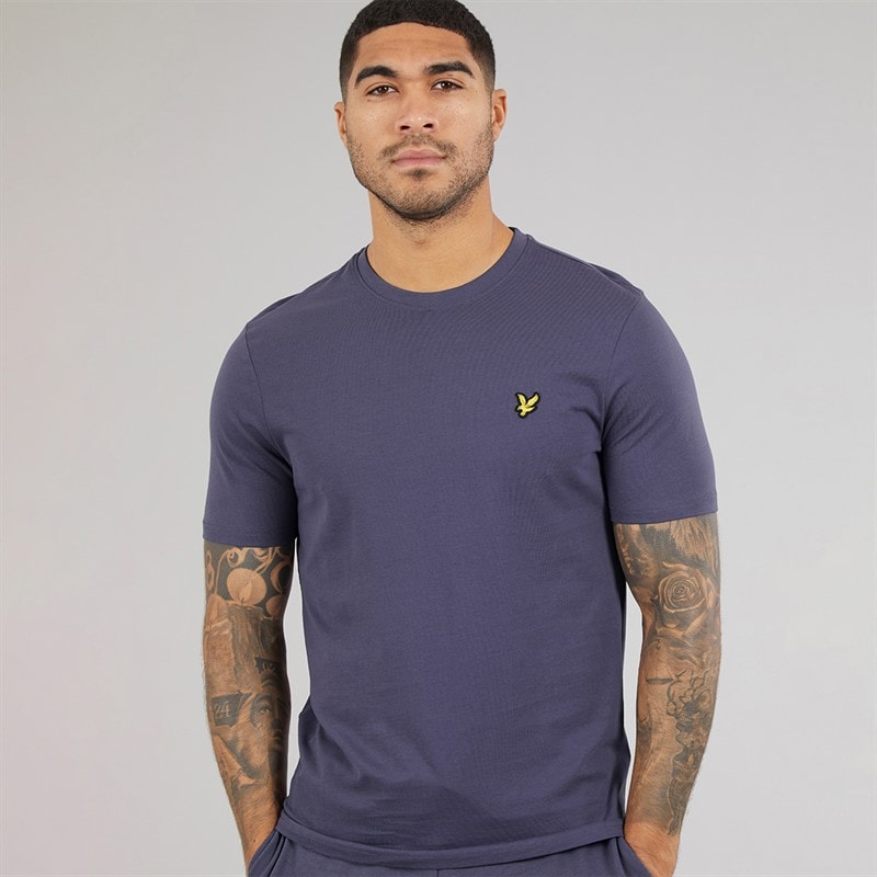 Lyle And Scott Vintage Mens Lightweight Seasonal Cotton T-Shirt Graystone