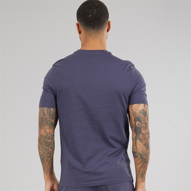 Lyle And Scott Vintage Mens Lightweight Seasonal Cotton T-Shirt Graystone - Image 2