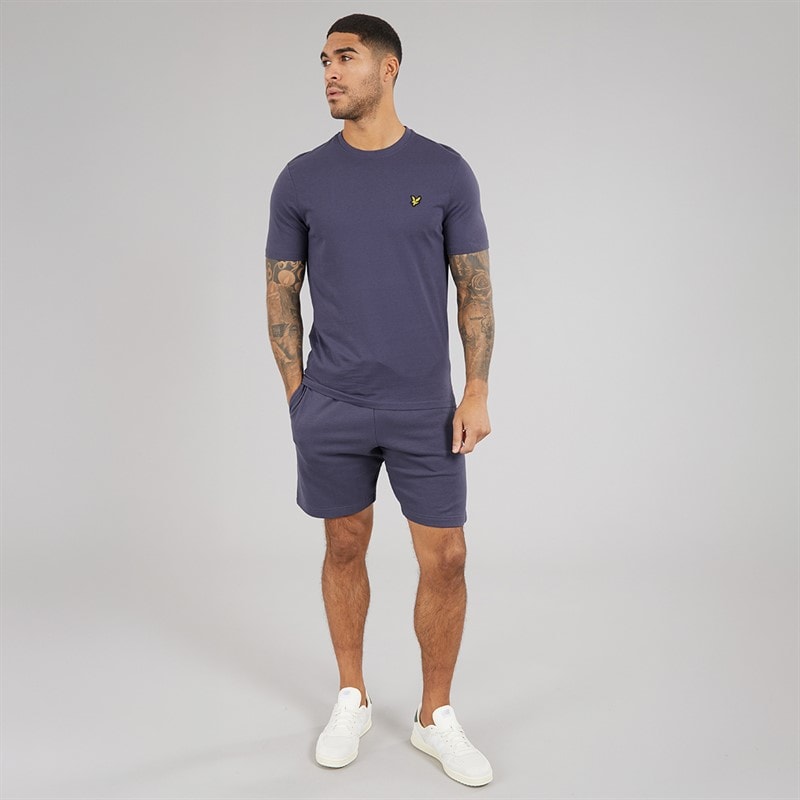 Lyle And Scott Vintage Mens Lightweight Seasonal Cotton T-Shirt Graystone - Image 3