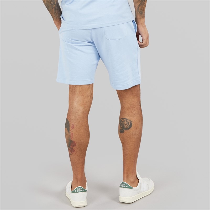 Lyle And Scott Vintage Mens Basic Sweat Shorts Light Blue - Image 2