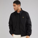 Lyle And Scott Vintage Mens Harrington Jacket Jet Black