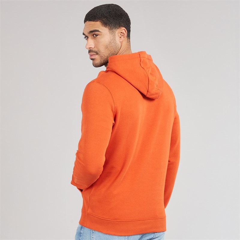 Lyle And Scott Vintage Mens Pullover Hoodie Tuscan Red - Image 2