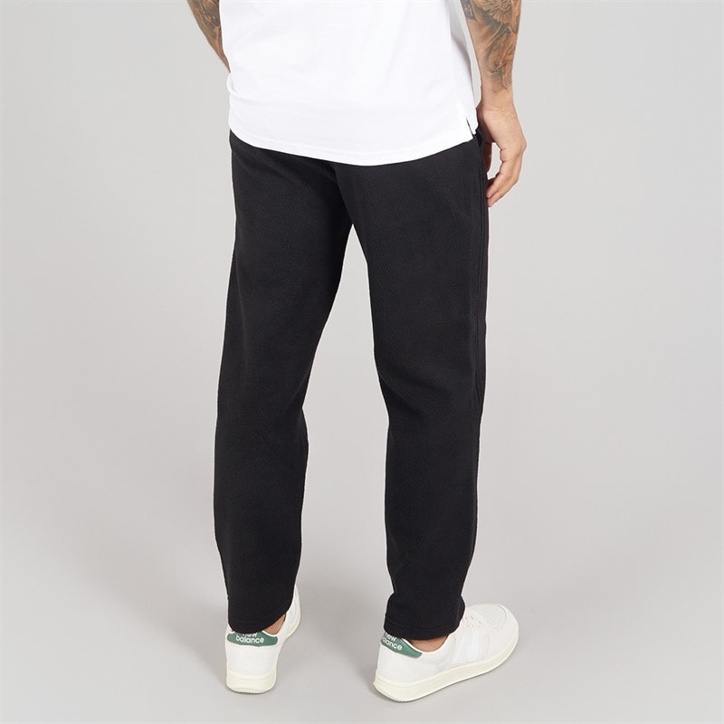 Lyle And Scott Vintage Mens Polar Fleece Joggers Jet Black - Image 2