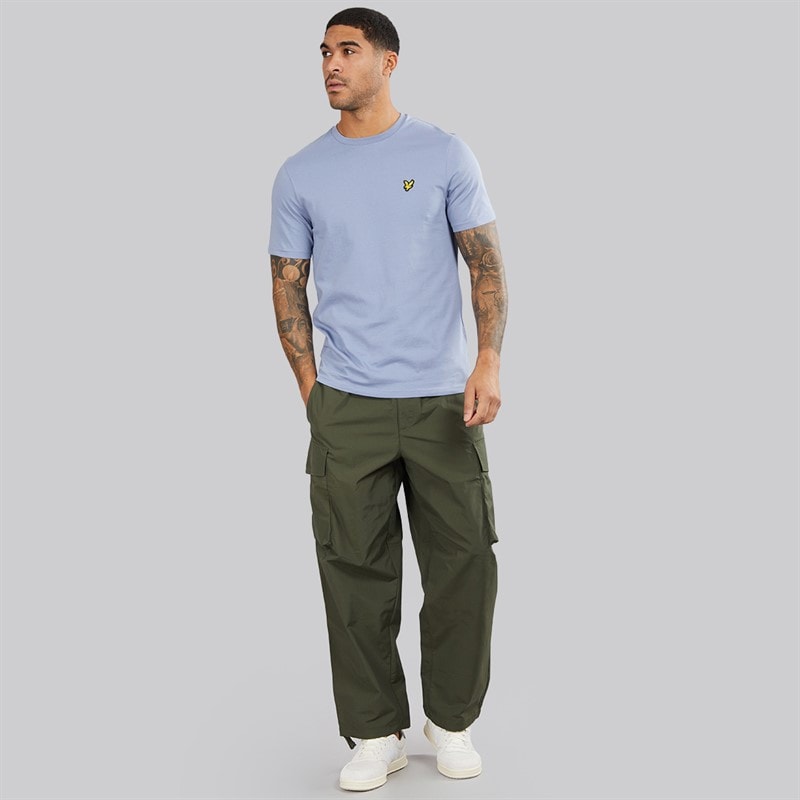 Lyle And Scott Vintage Mens Bellowed Pocket Cargo Pants Deep Depths - Image 4