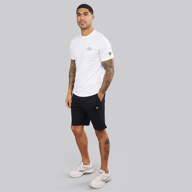 Lyle And Scott Vintage Mens Athletic T-Shirt White - Image 4