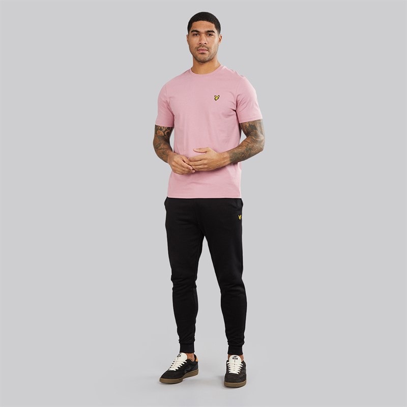 Lyle And Scott Vintage Mens Skinny Joggers Jet Black - Image 4