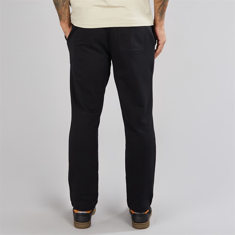 Lyle And Scott Vintage Mens Insignia Straight Leg Joggers Jet Black - Image 2