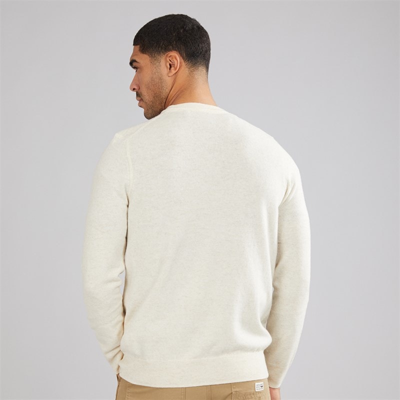 Lyle And Scott Vintage Mens Crew Neck Jumper Drop Cloth Marl - Image 2