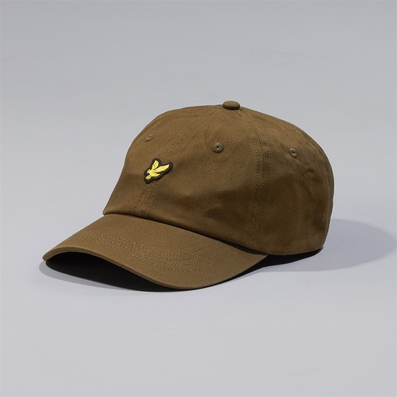 Lyle And Scott Vintage Mens Baseball Cap Olive - Image 1