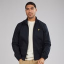 Lyle And Scott Vintage Mens Harrington Jacket Dark Navy