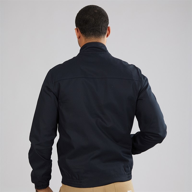 Lyle And Scott Vintage Mens Harrington Jacket Dark Navy - Image 2
