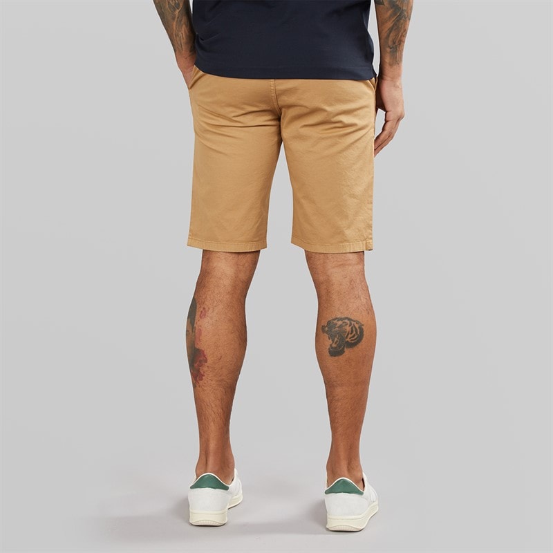 Lyle And Scott Vintage Mens Anfield Chino Shorts Beige - Image 2