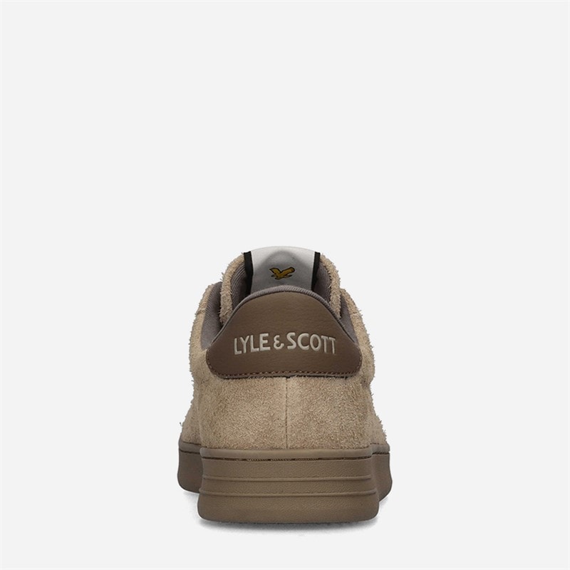 Lyle And Scott Vintage Mens Elgin Trainers Mouton - Image 3