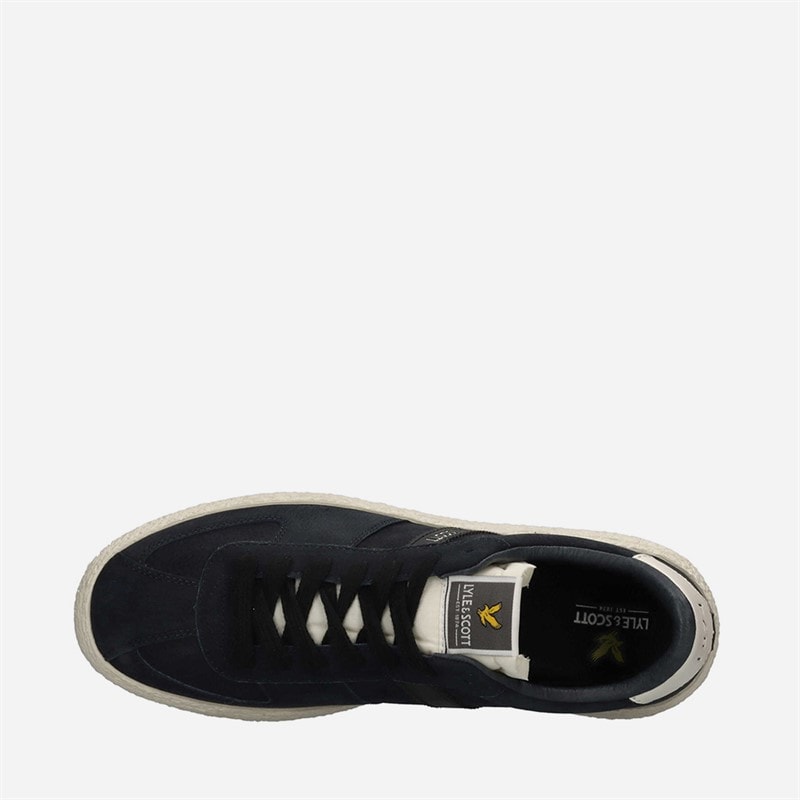 Lyle And Scott Vintage Mens Keith Trainers Deep - Image 4