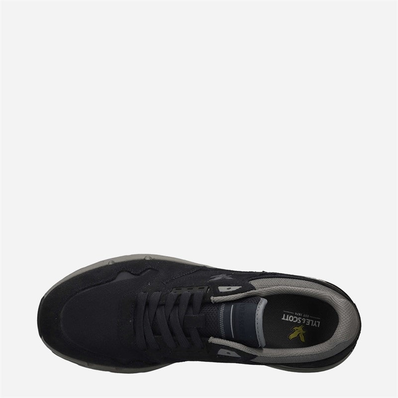 Lyle And Scott Vintage Mens Finlay Trainers Deep - Image 4