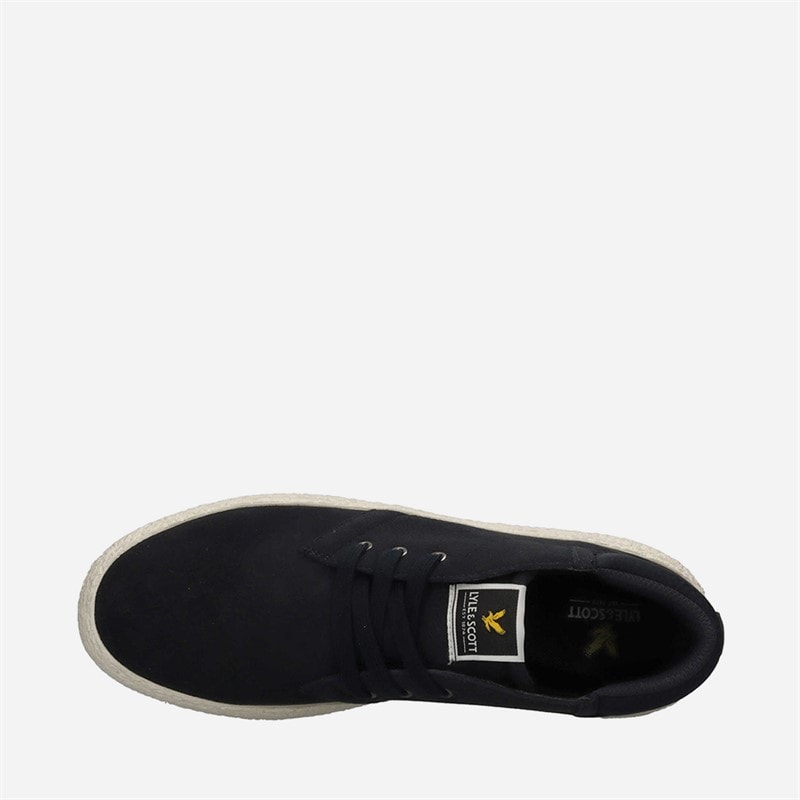 Lyle And Scott Vintage Mens Brace Trainers Deep - Image 4