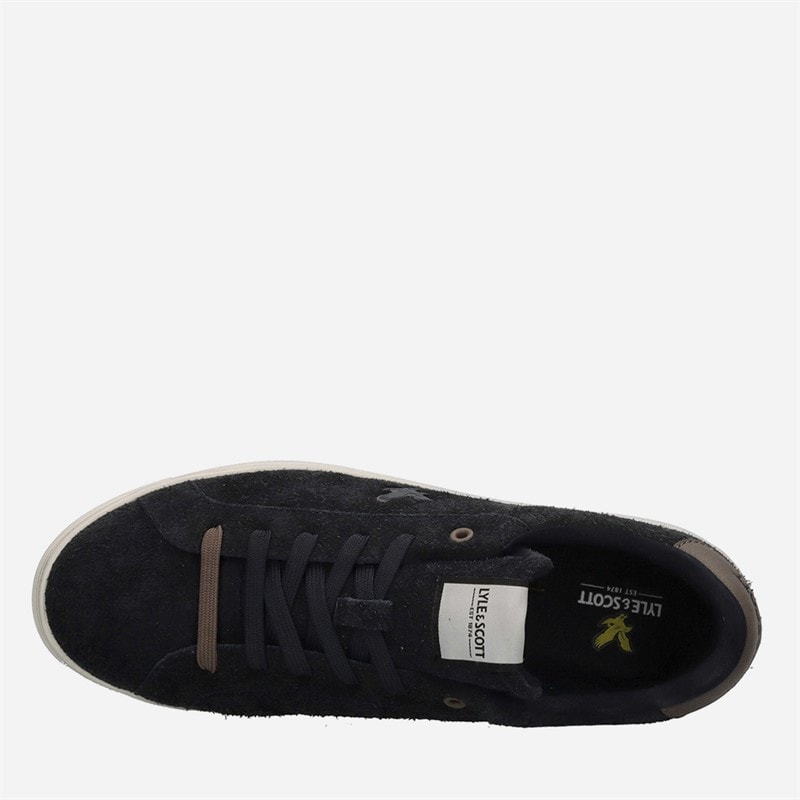 Lyle And Scott Vintage Mens Elgin Trainers Deep - Image 4