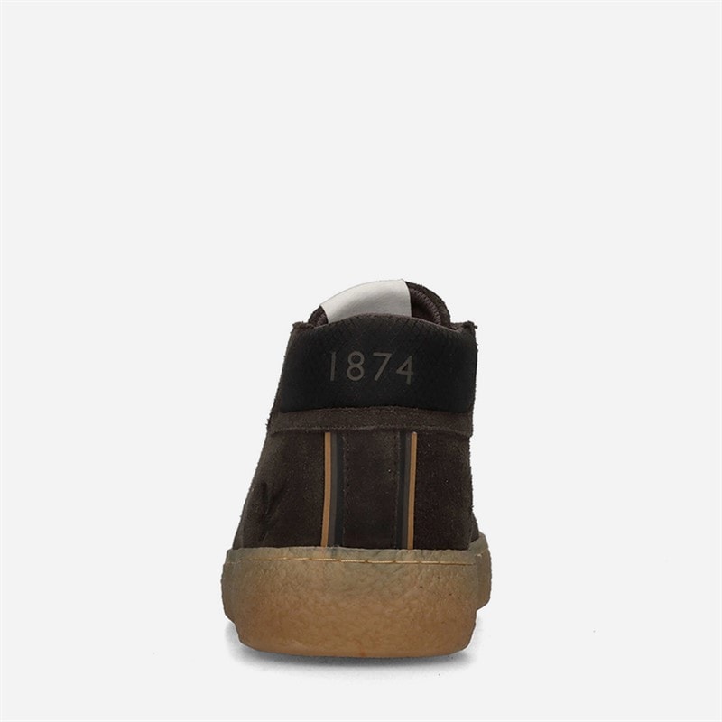 Lyle And Scott Vintage Mens Brace Trainers Ebony - Image 3