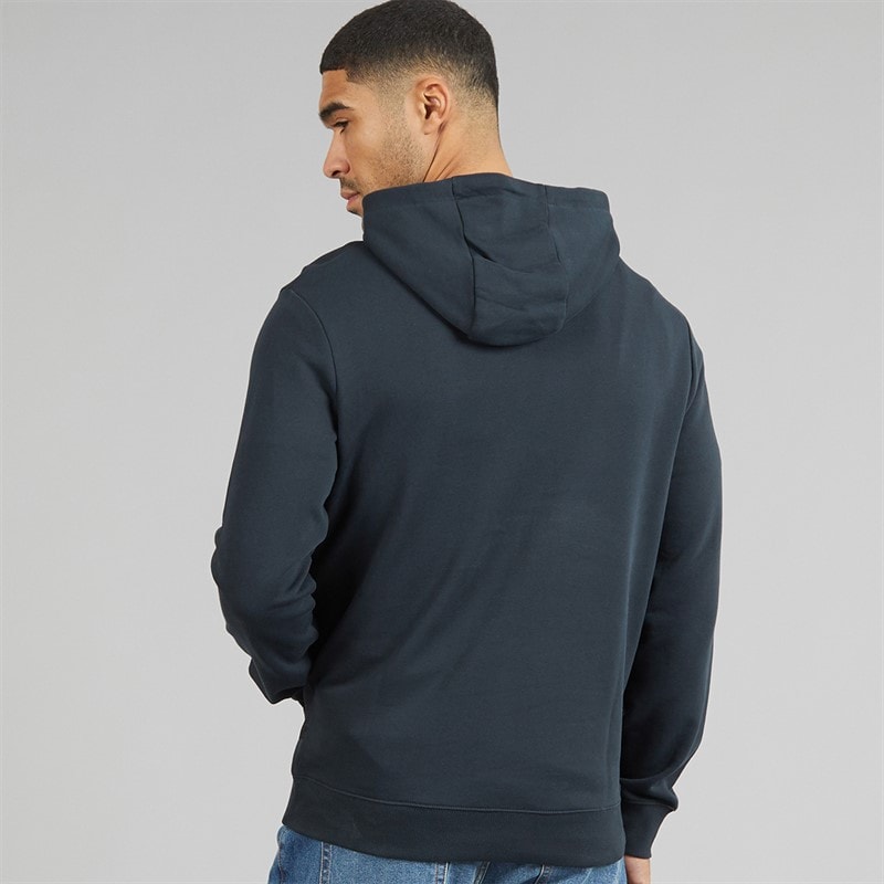 Lyle And Scott Vintage Mens Cheers To Tradition Graphic Hoodie Dark Navy - Image 2