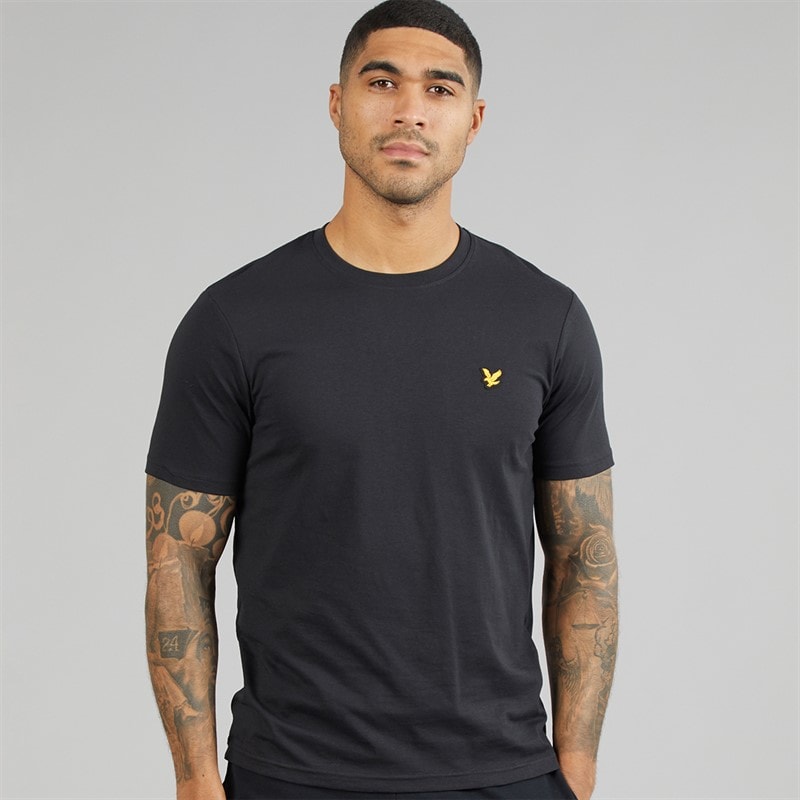 Lyle And Scott Vintage Mens T-Shirt True Black - Image 1