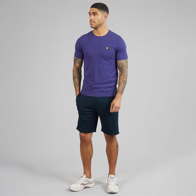 Lyle And Scott Vintage Mens T-Shirt Deep Indigo - Image 4