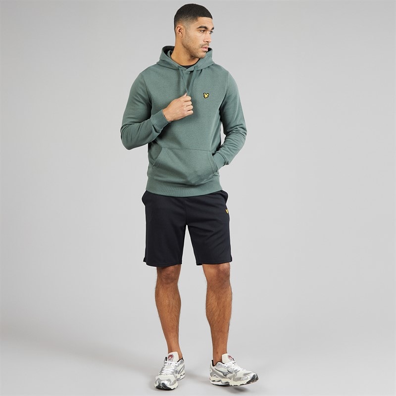Lyle And Scott Vintage Mens Hoodie Green Mercurial - Image 4