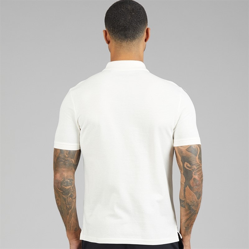 Lyle And Scott Vintage Mens Polo Shirt Chalk - Image 2