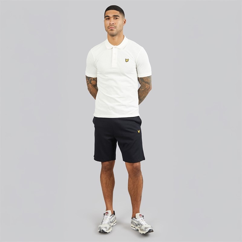 Lyle And Scott Vintage Mens Polo Shirt Chalk - Image 4