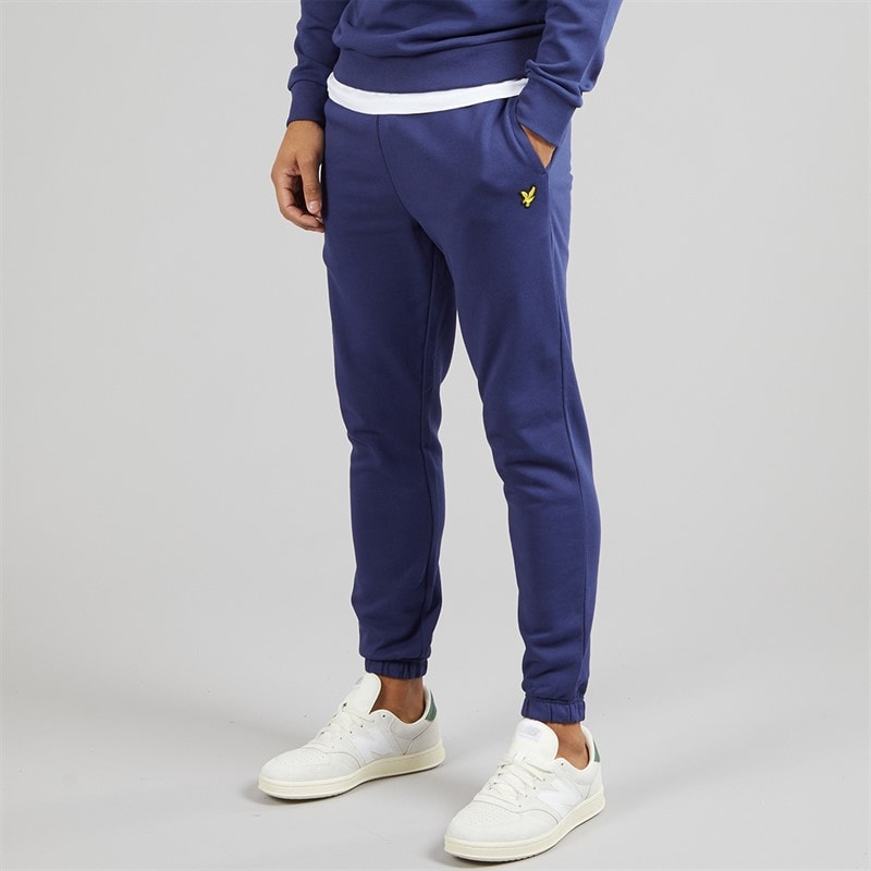 Lyle And Scott Vintage Mens Slim Fit Joggers Deep Indigo